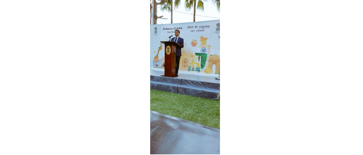  Ambassador Rajesh Vaishnaw addressed the gathering on the occasion of ITEC Day 2021