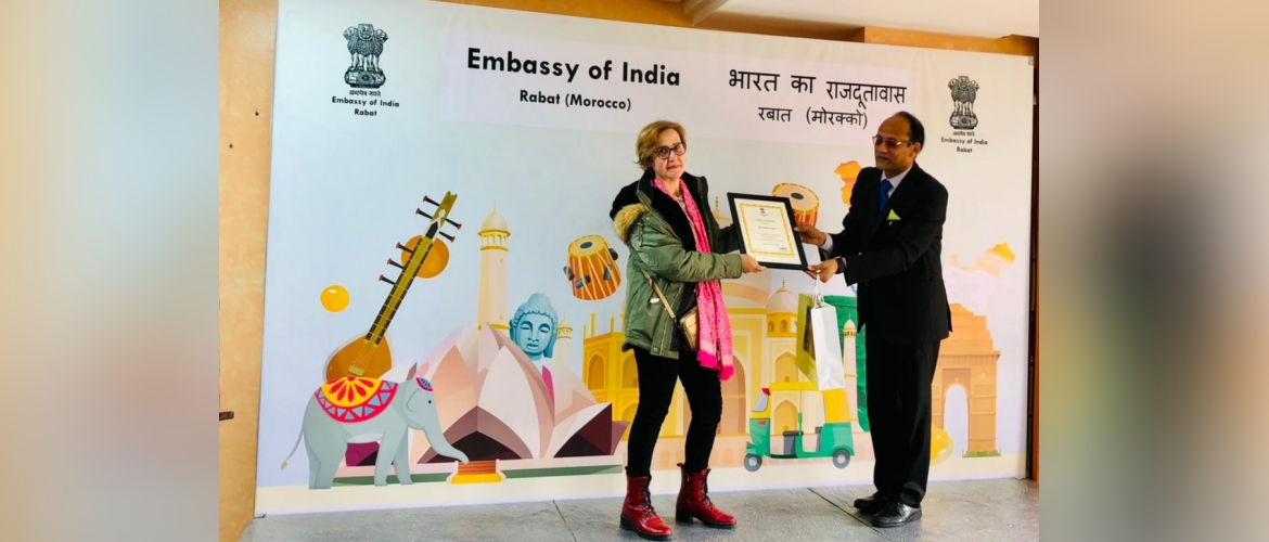  Celebration of International Women's Day on 08 March 2021 at Embassy of India, Rabat